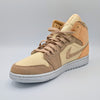 EUR 44 Nike WMNS Air Jordan 1 Mid SE (DV0427-102):Muslin/Desert-Celestial-Gold