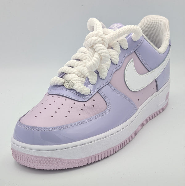 NIKE Air Force 1 '07 LV8 (HV9405-500):Hydrangeas/White-Doll