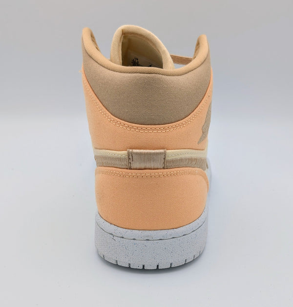 EUR 44 Nike WMNS Air Jordan 1 Mid SE (DV0427-102):Muslin/Desert-Celestial-Gold